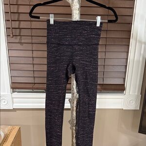 lululemon athletica Black and Pink Leggings